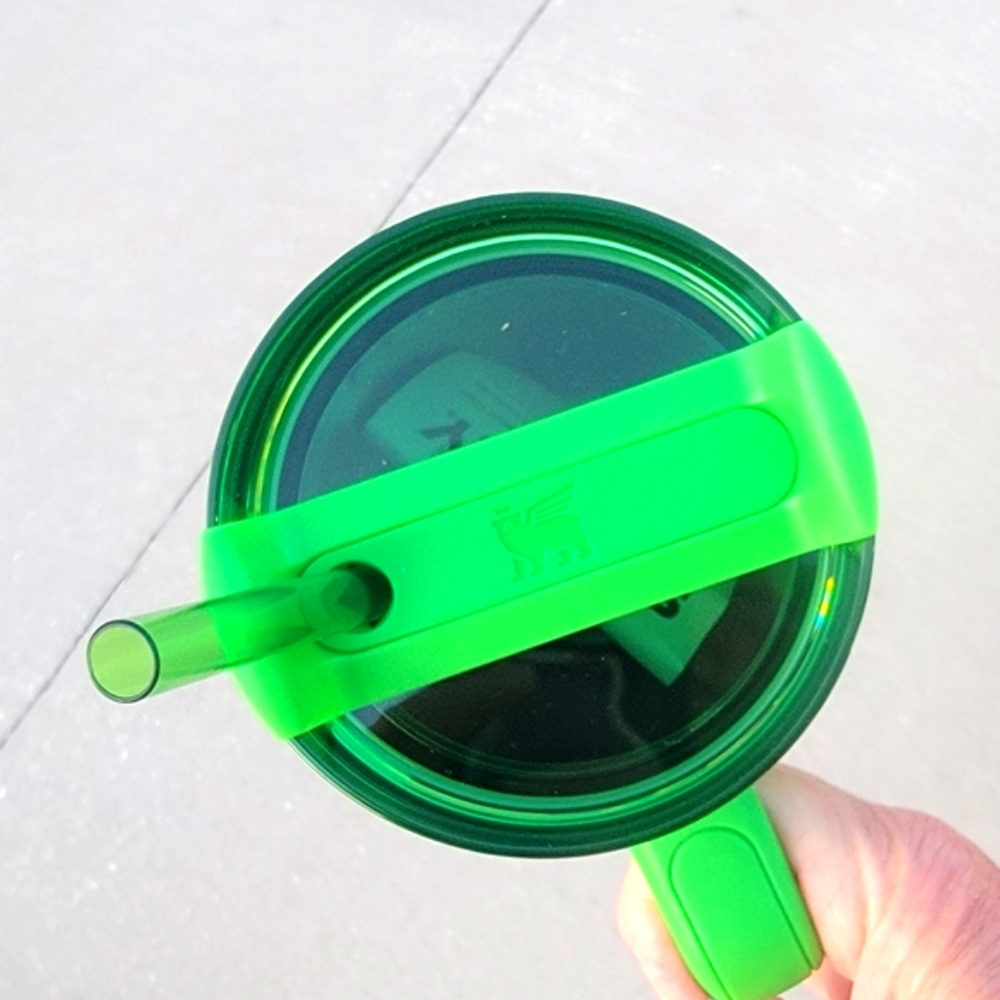 Stanley x Starbucks Target Exculsive 2025 PEARL GREEN 40oz Tumbler Quencher NWT - Picture 7 of 13